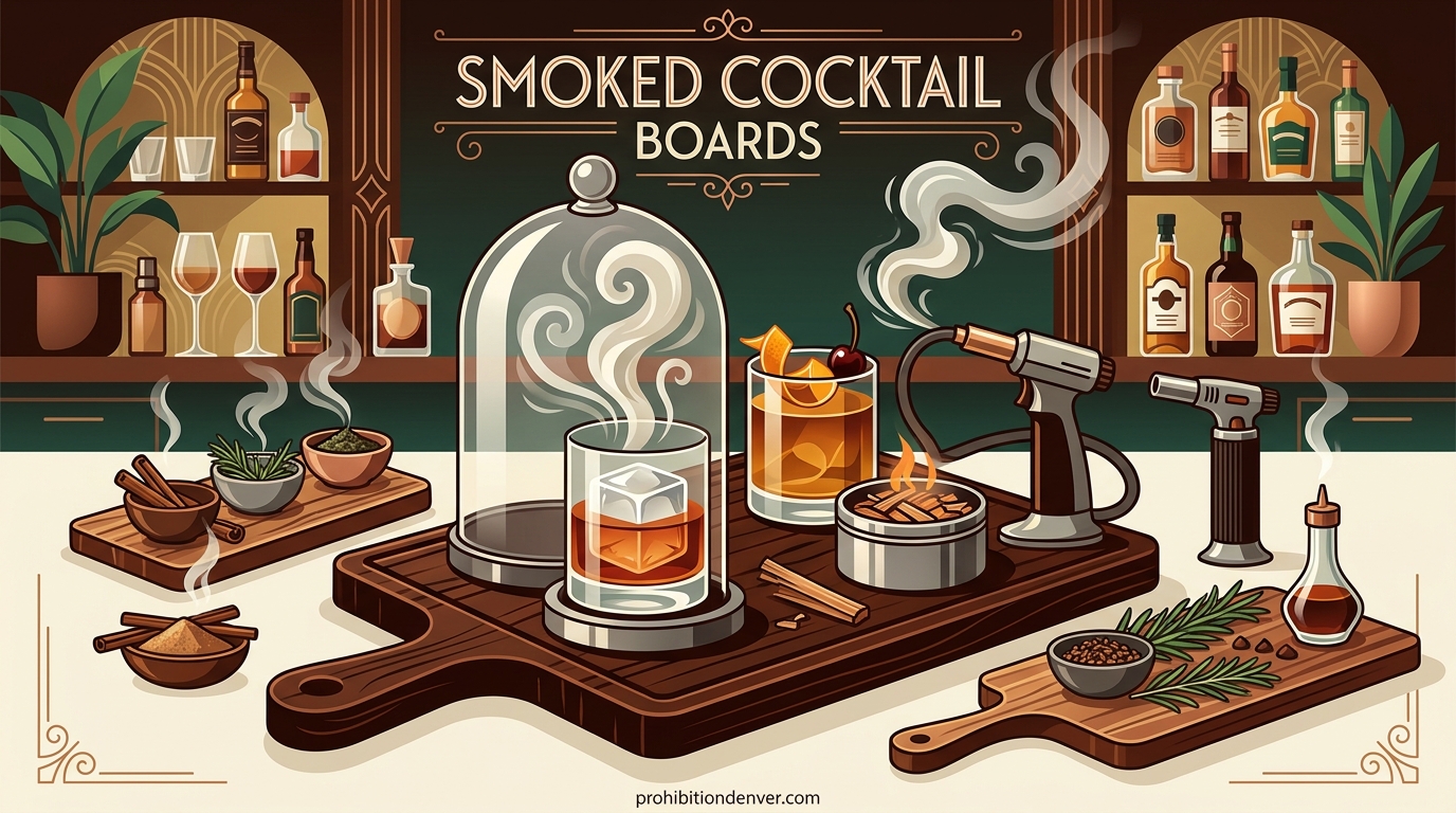 Smoked Cocktail Boards