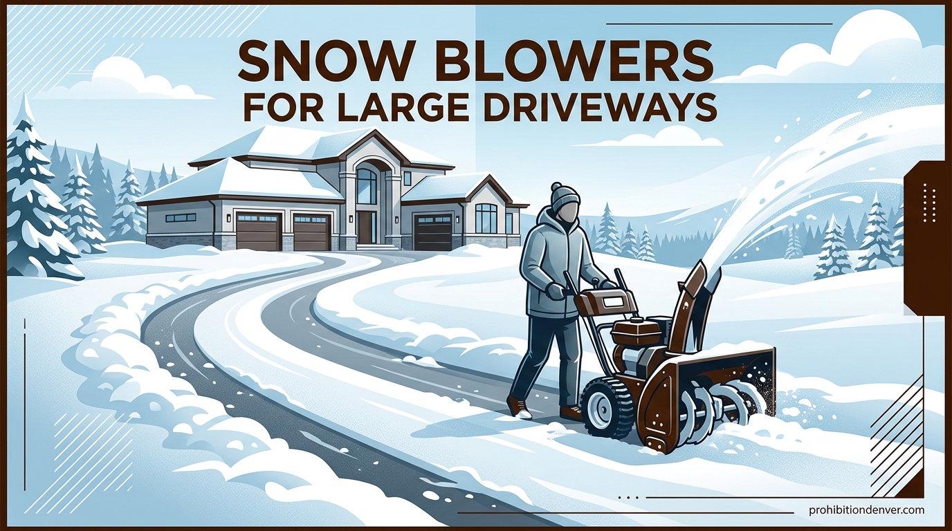 Snow Blowers for Large Driveways