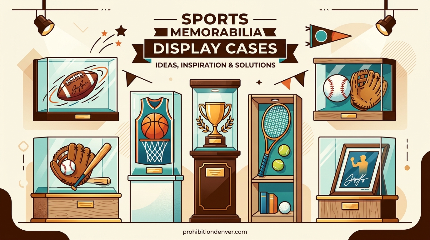 Sports Memorabilia Display Cases