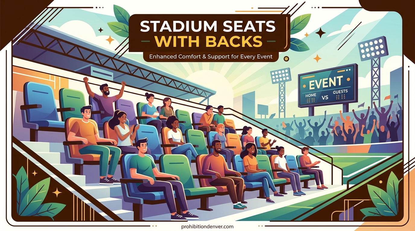 Stadium Seats with Backs