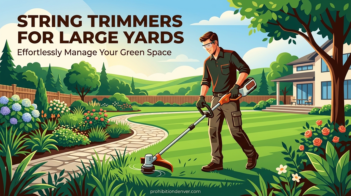 String Trimmers for Large Yards