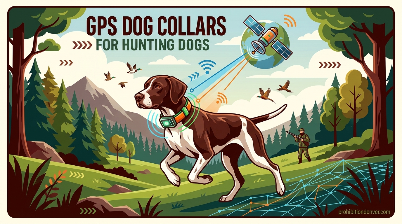 GPS Dog Collars for Hunting Dogs
