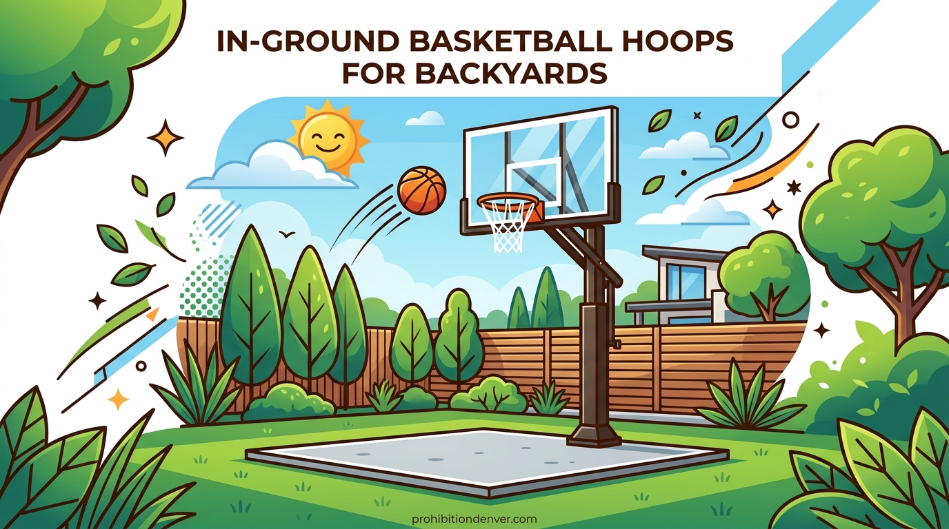 In Ground Basketball Hoops for Backyards