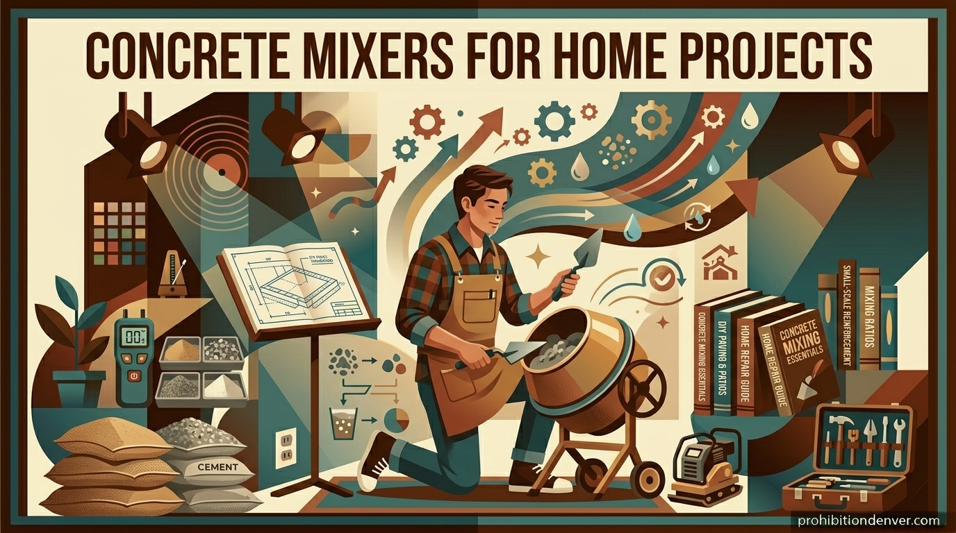 Concrete Mixers for Home Projects