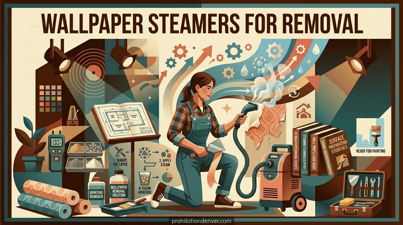 Wallpaper Steamers for Removal