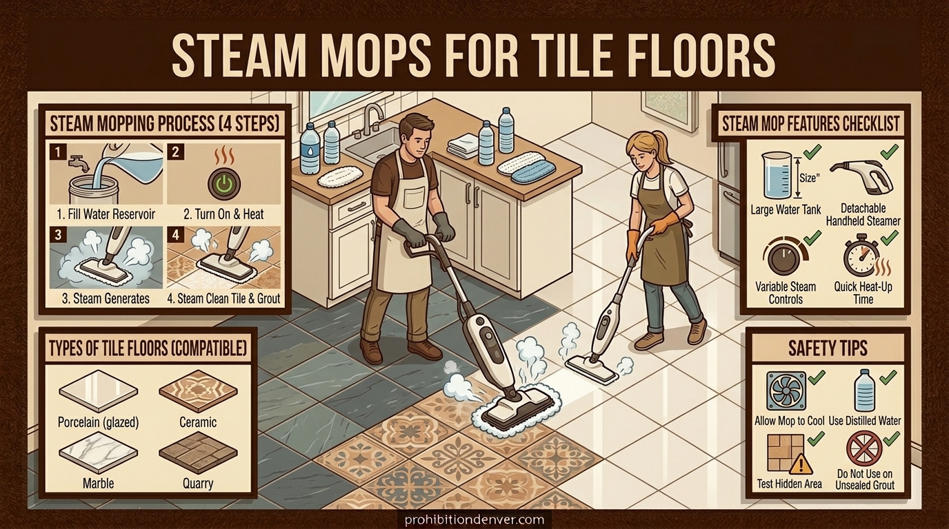 Steam Mops for Tile Floors