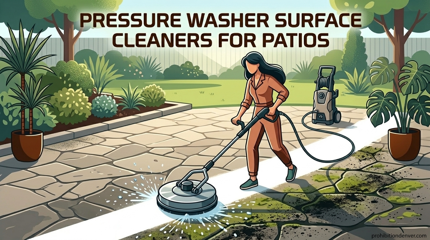 Pressure Washer Surface Cleaners for Patios