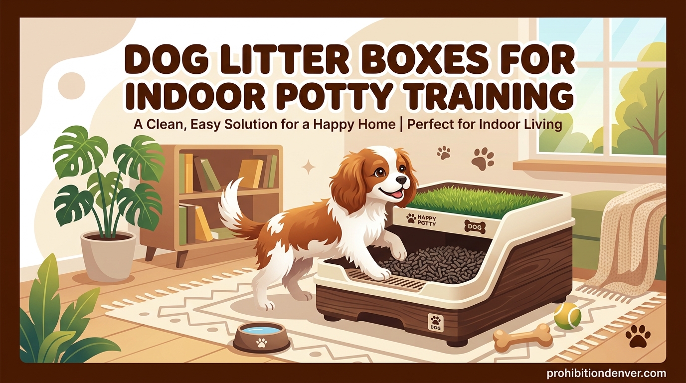 Dog Litter Boxes for Indoor Potty Training