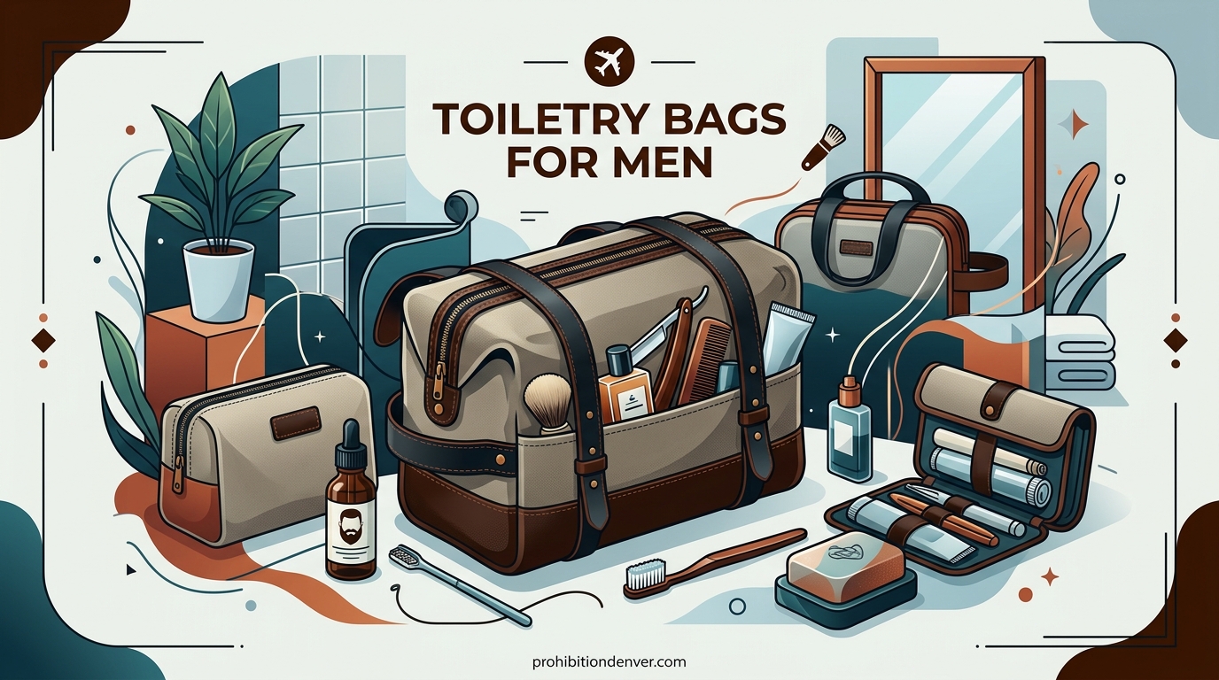 Toiletry Bags for Men