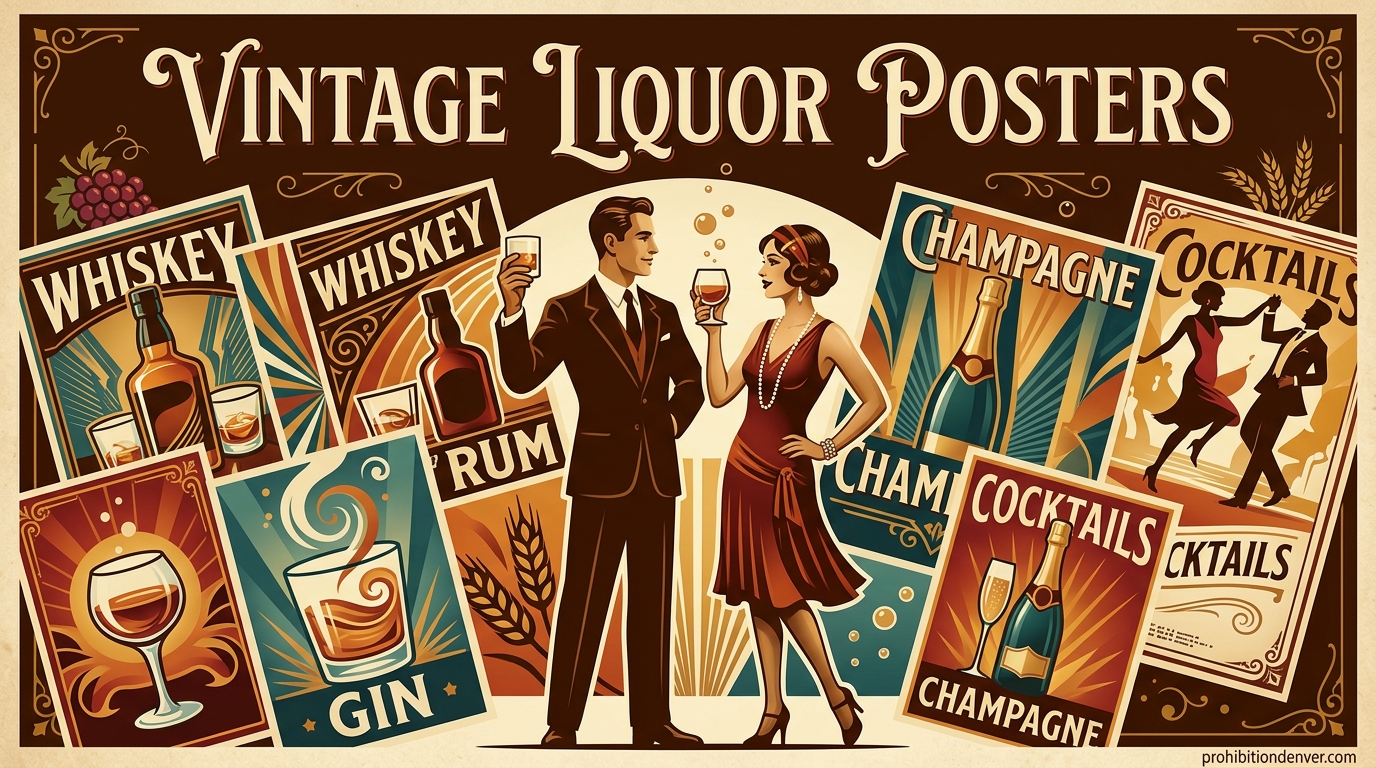 Vintage Liquor Posters