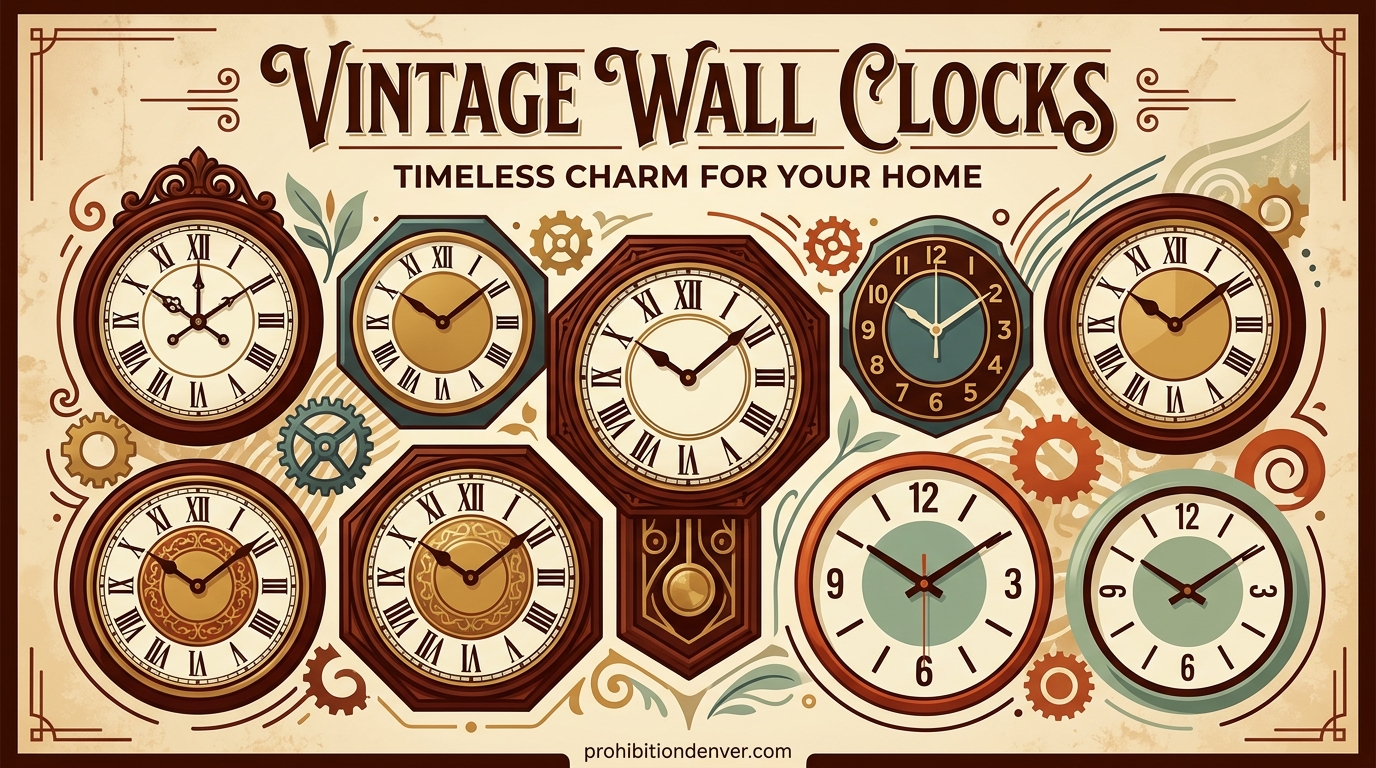 Vintage Wall Clocks