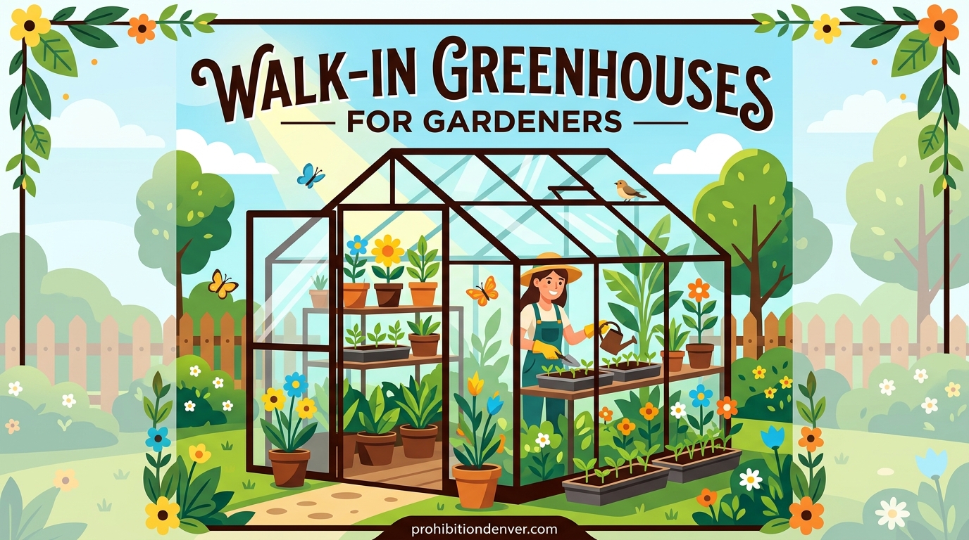 Walk In Greenhouses for Gardeners