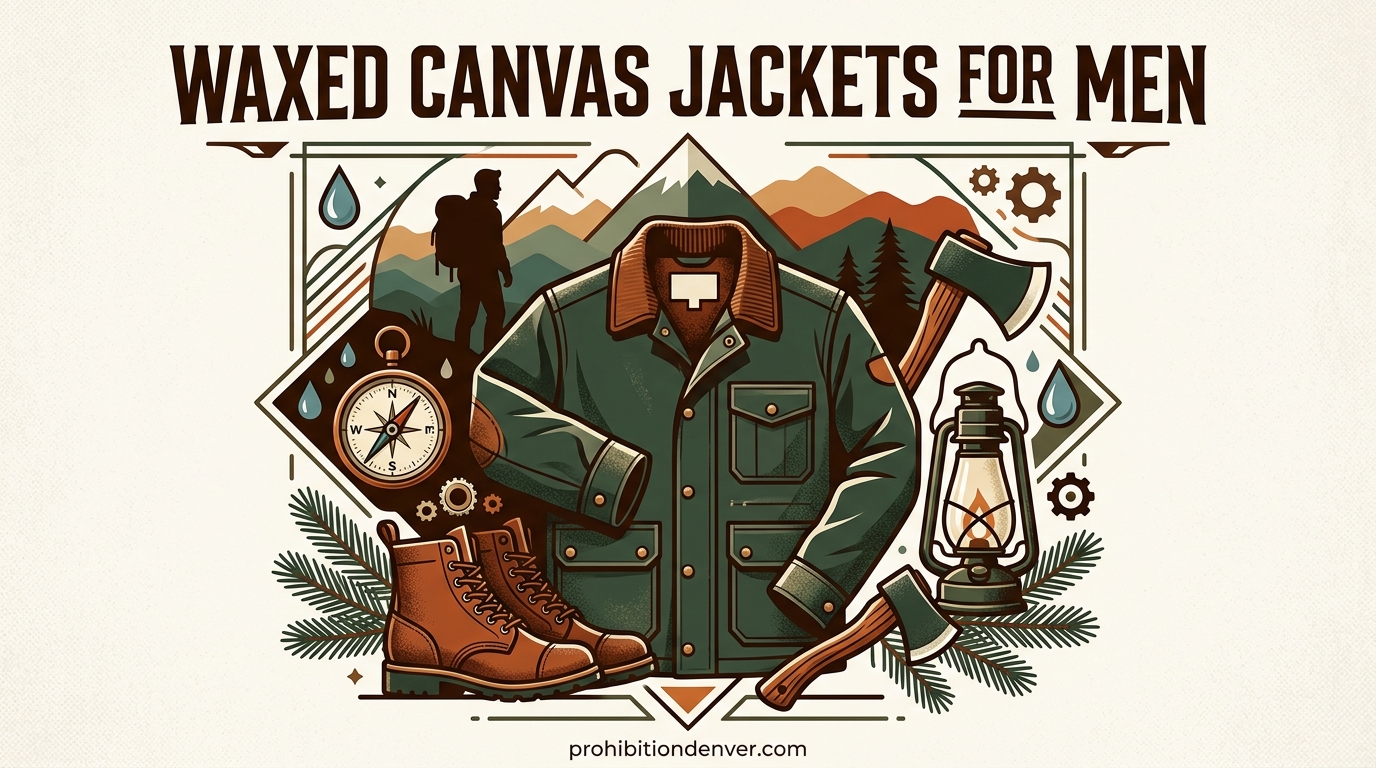 Waxed Canvas Jackets for Men