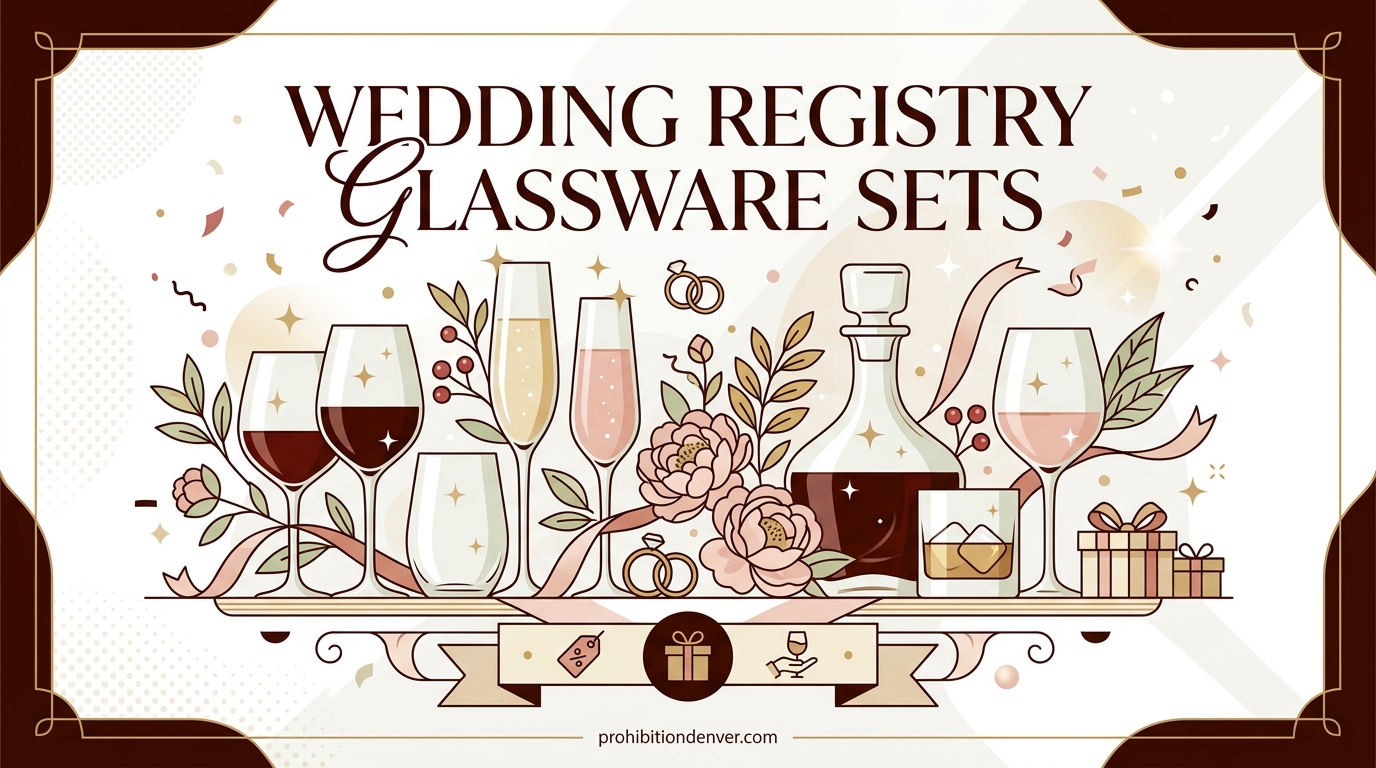 Wedding Registry Glassware Sets
