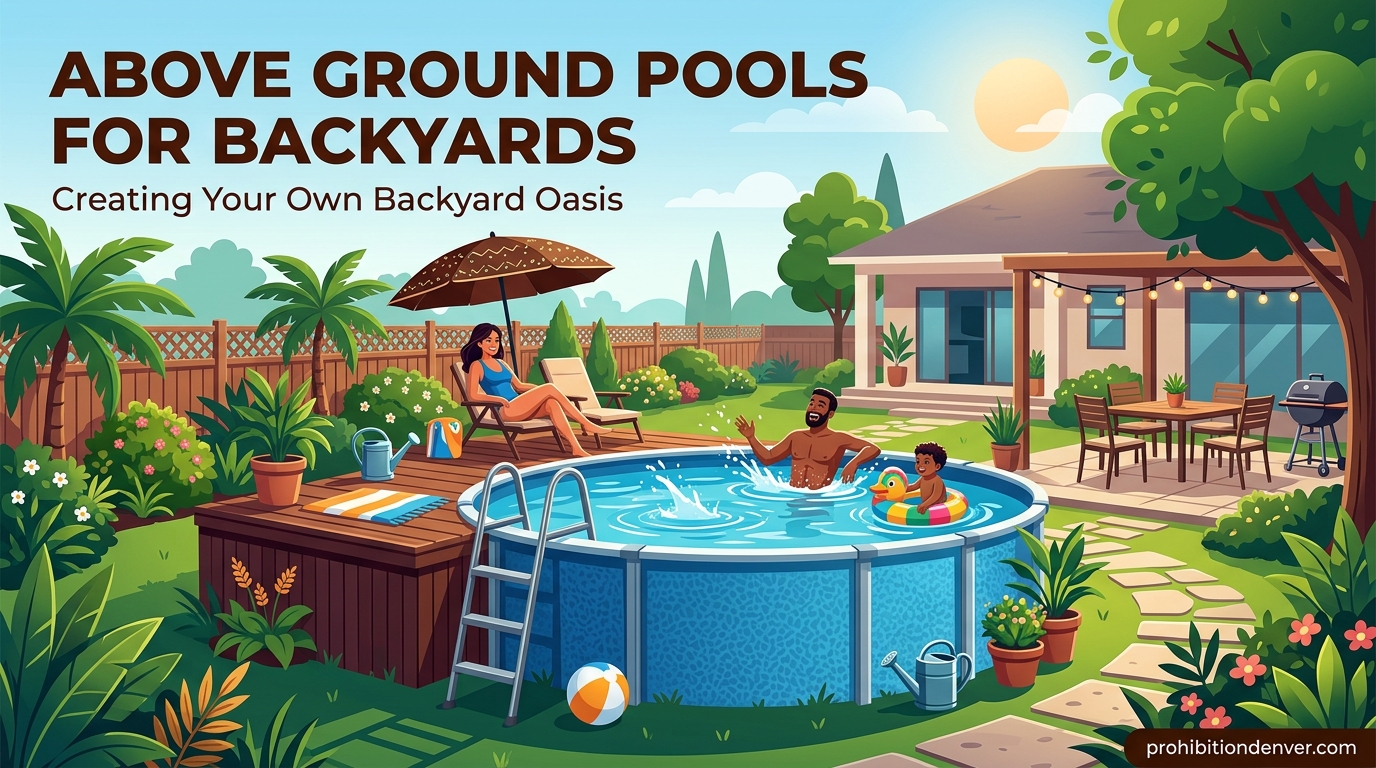 Above Ground Pools for Backyards