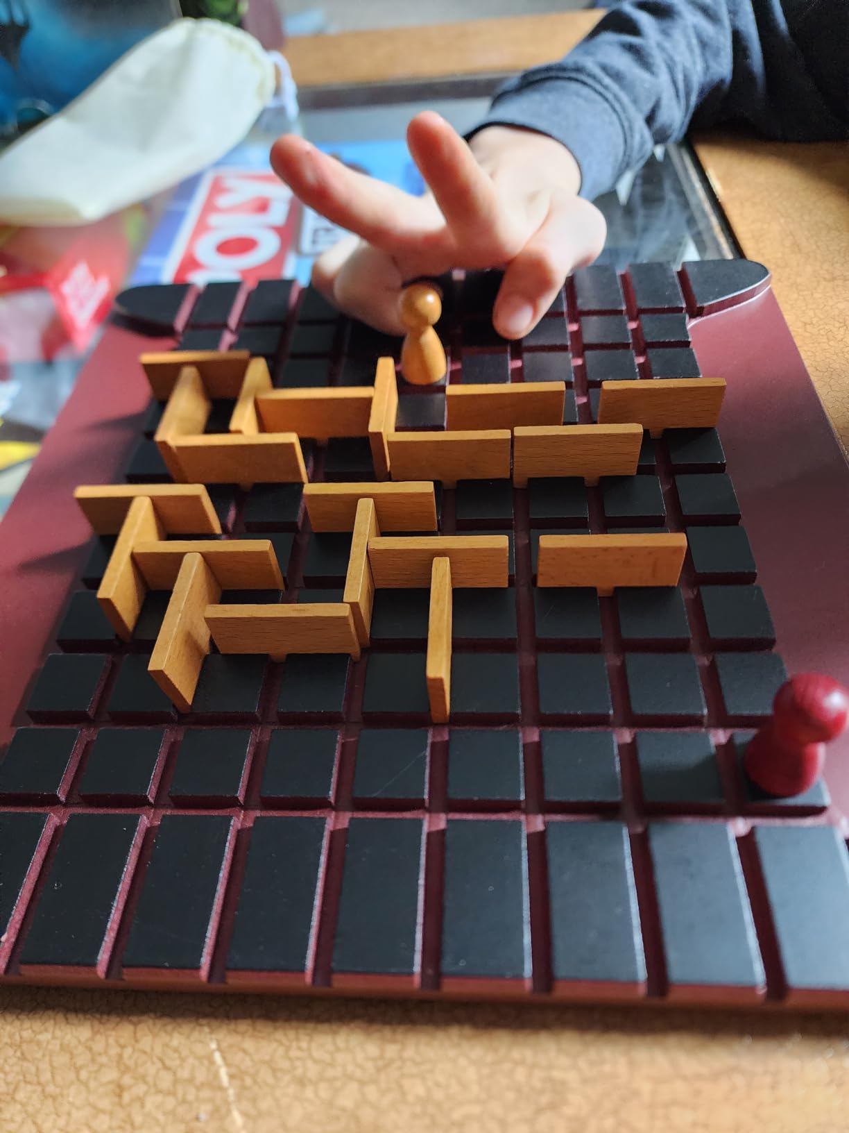 Quoridor - Mensa Select Winner Wooden Abstract Strategy Game customer photo 2