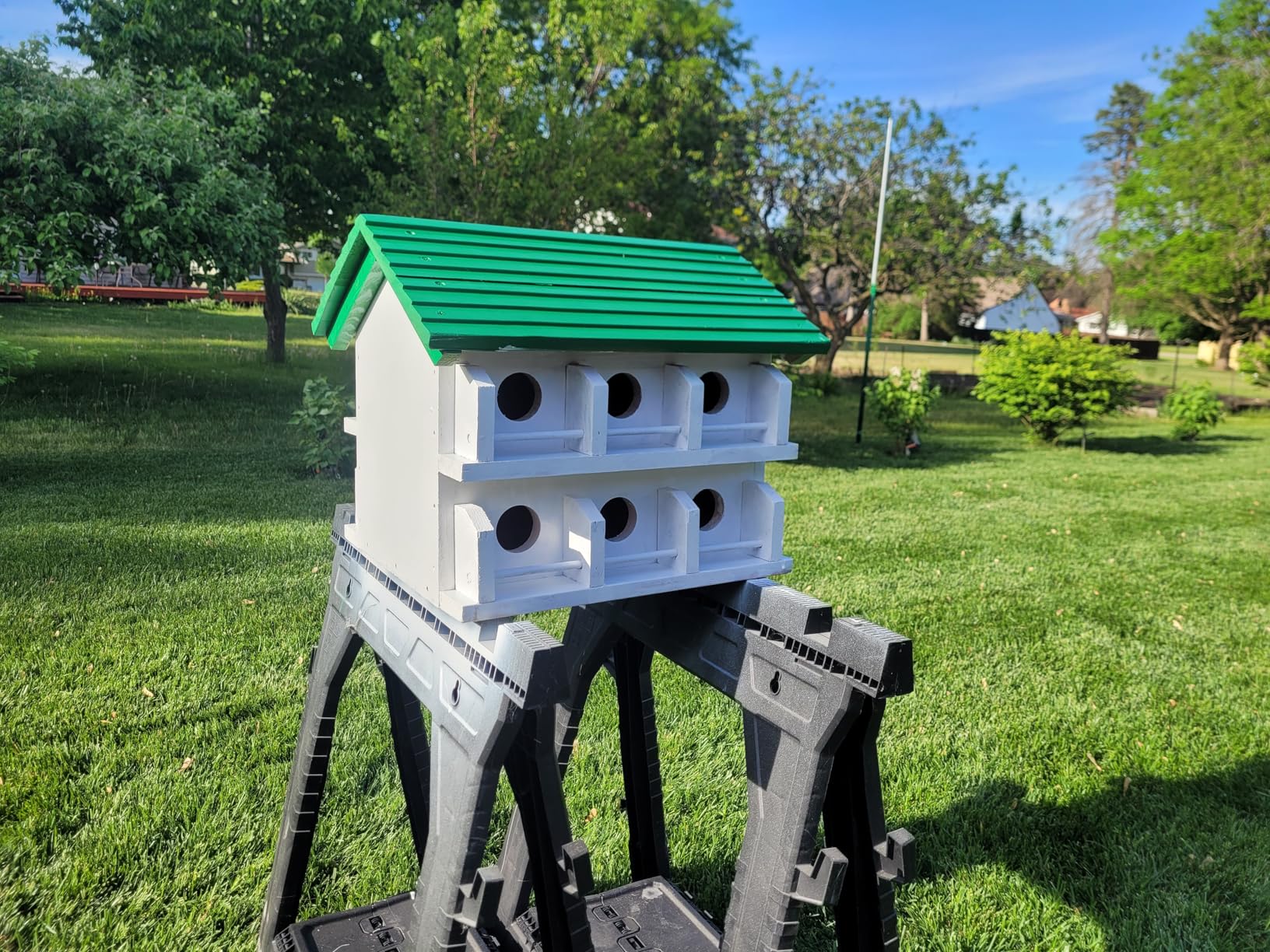 Heath Outdoor Products M-12Dp Deluxe Wood Martin House customer photo 1