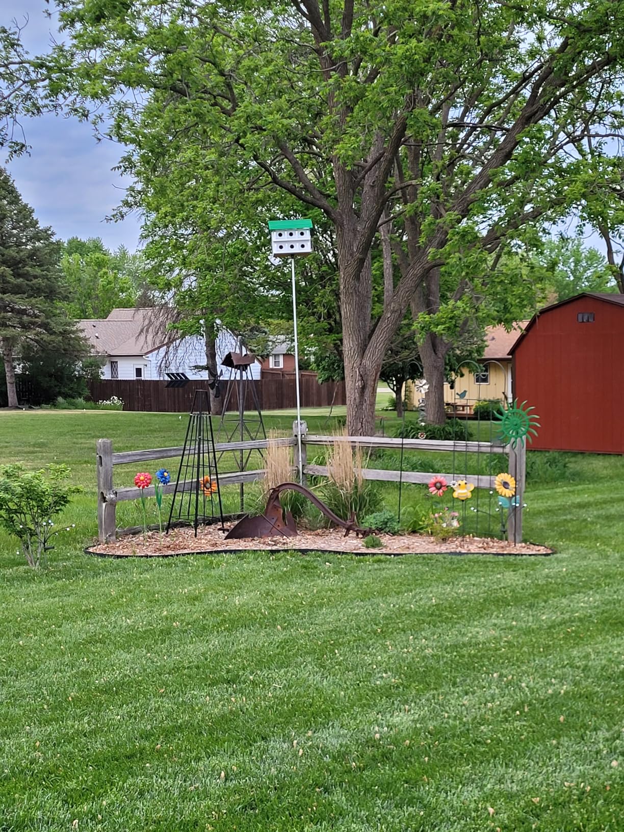 Heath Outdoor Products M-12Dp Deluxe Wood Martin House customer photo 2