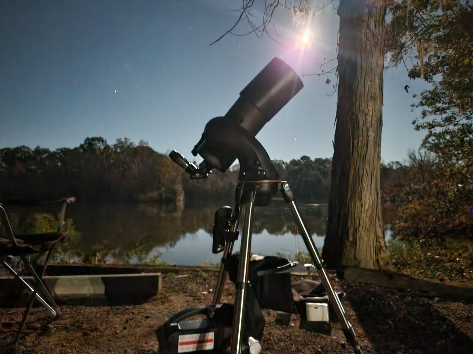 Celestron NexStar 127SLT Computerized Telescope - Compact and Portable - Maksutov-Cassegrain Optical Design - SkyAlign Technology - Computerized Hand Control - 127mm Aperture customer photo 2