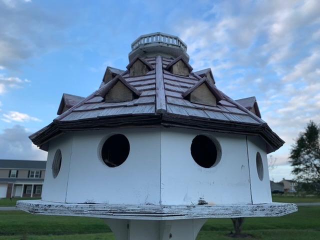 Home Bazaar Hotel California - Purple Martin House, Red/White/Pine customer photo 2
