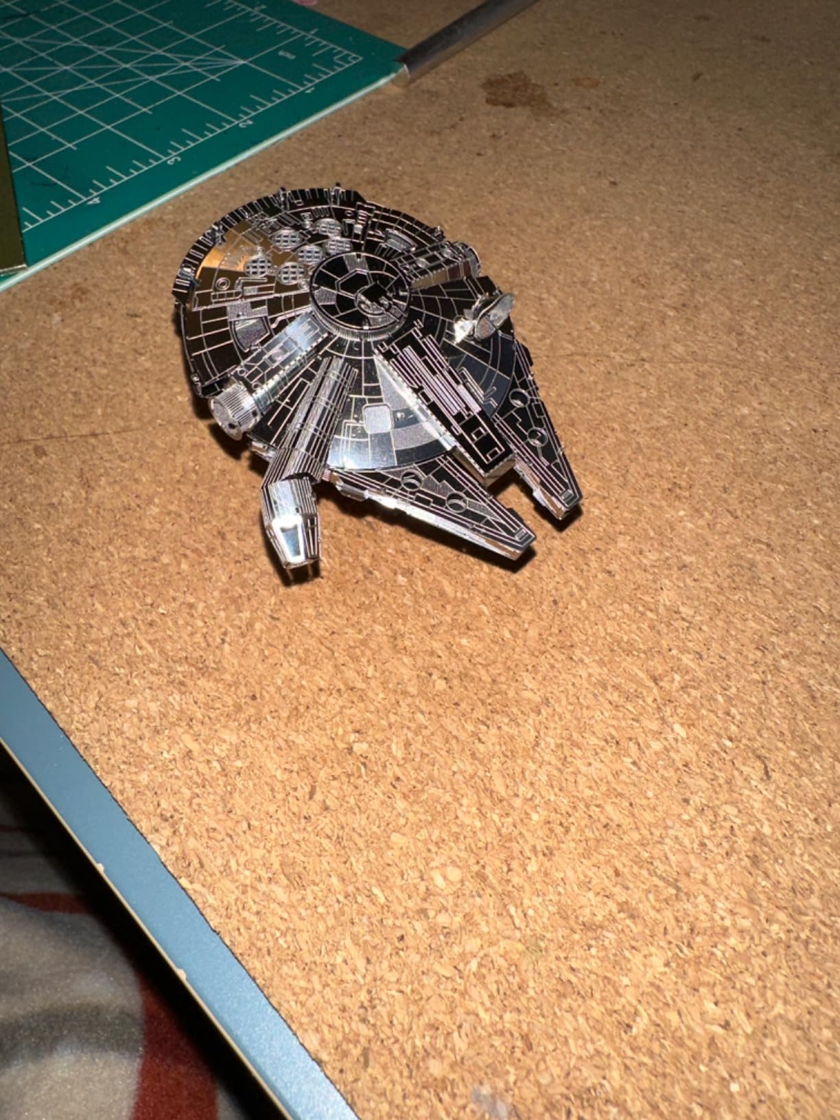 Metal Earth Star Wars Millennium Falcon 3D Metal Model Kit Fascinations customer photo 2
