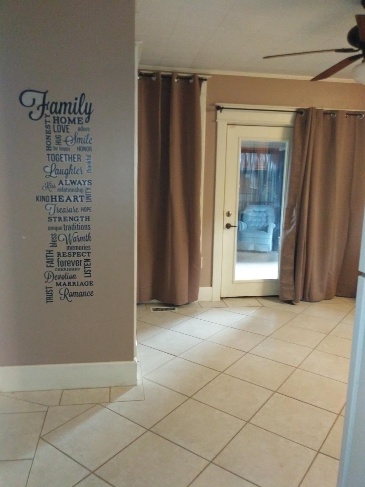 NICETOWN Grey Blackout Patio Sliding Door Curtains 84 inch Length, Grommet Room Divider Thermal Insulated Curtain Drapes for French Door/Living Room (Gray, W100 x L84, 1 Panel) customer photo 2