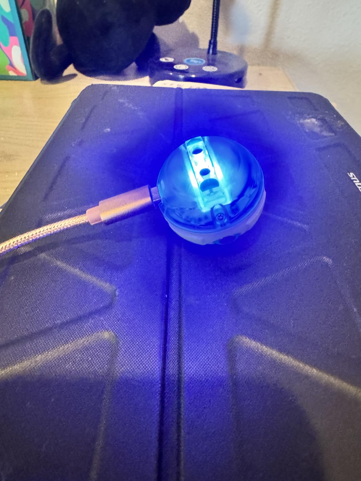 Sphero Mini (Blue) - Coding Robot Ball - Educational Coding and Gaming for Kids and Teens - Bluetooth Connectivity - Interactive and Fun Learning Experience for Ages 8+ customer photo 1