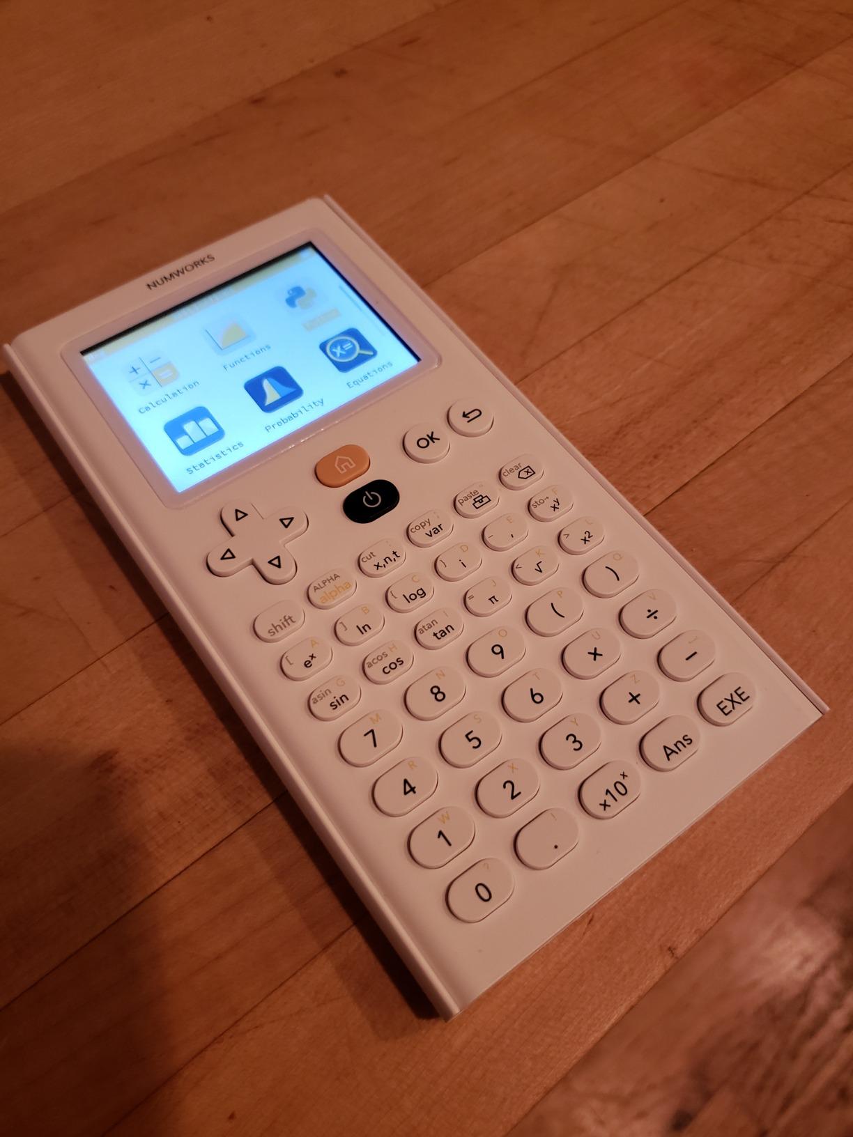 NumWorks Graphing Calculator customer photo 1
