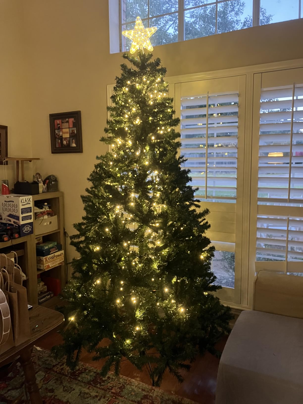 Best Choice Products Artificial Christmas Tree, 9ft Premium Unlit Realistic Spruce Holiday Décor w/Dense Branches, Easy Assembly, Metal Base customer photo 2