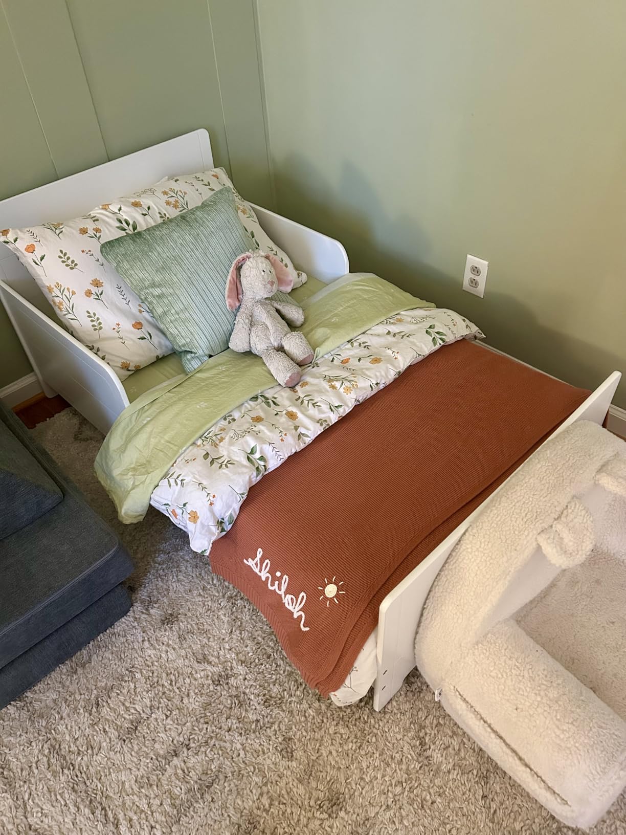 Delta Children MySize Toddler Bed, Grey customer photo 1