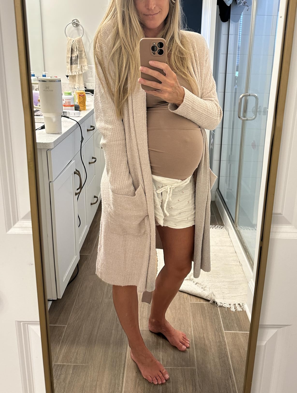 Barefoot Dreams Cozychic Lite Ribbed Robe customer photo 1
