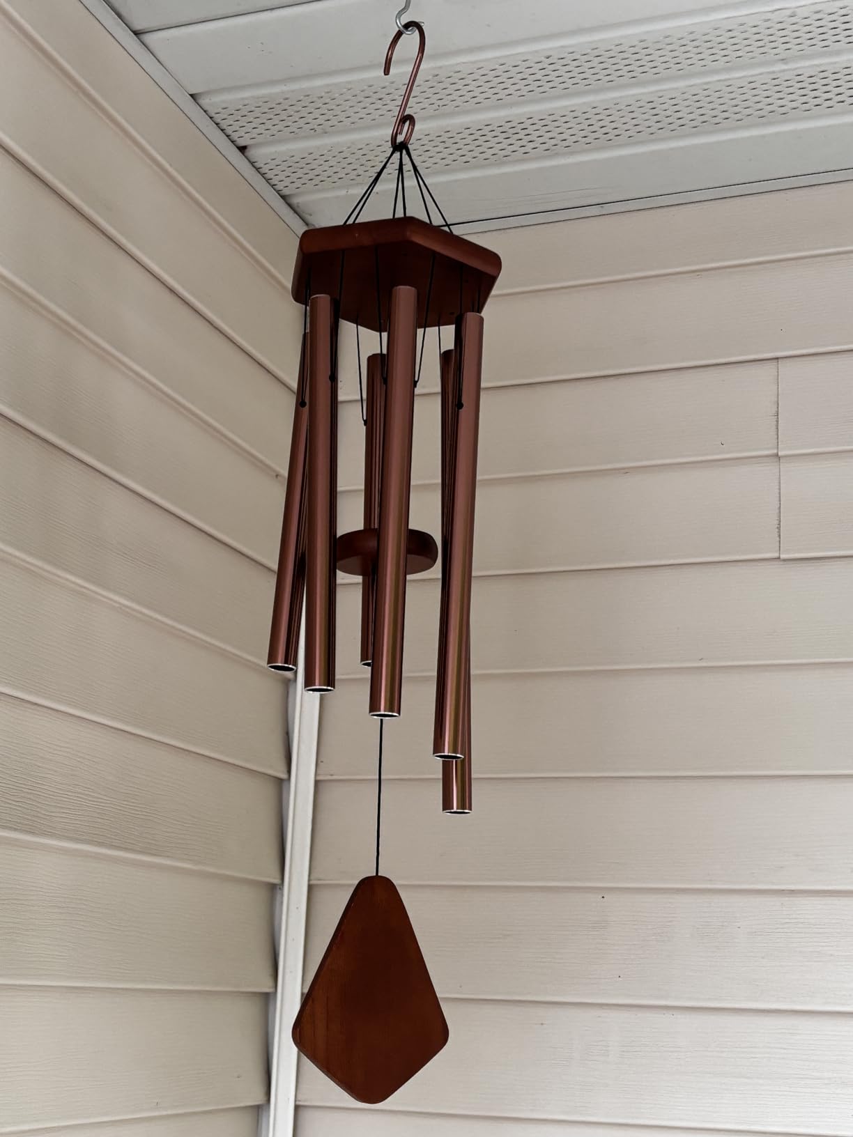 Wind Chimes Outdoor, 36 Inch Memorial Wind Chimes Outdoor Large Deep Tone | with 6 Heavy Metal Tubes Tuned, Wind Chimes for Loss Loved One, Memorial Gift, Garden Decor customer photo 2