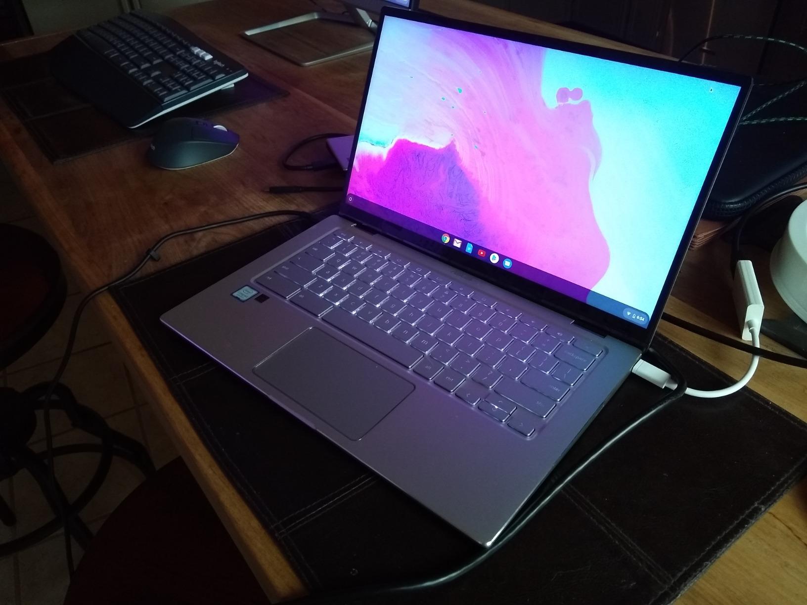ASUS Chromebook Flip C434 2-in-1 Laptop, 14