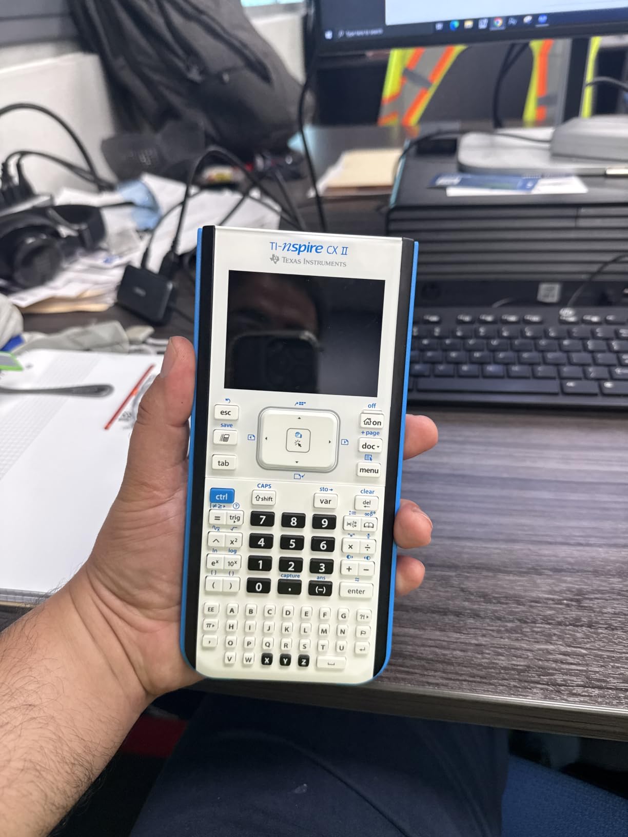 Texas Instruments TI-Nspire CX II Color Graphing Calculator with Student Software (PC/Mac) White customer photo 1