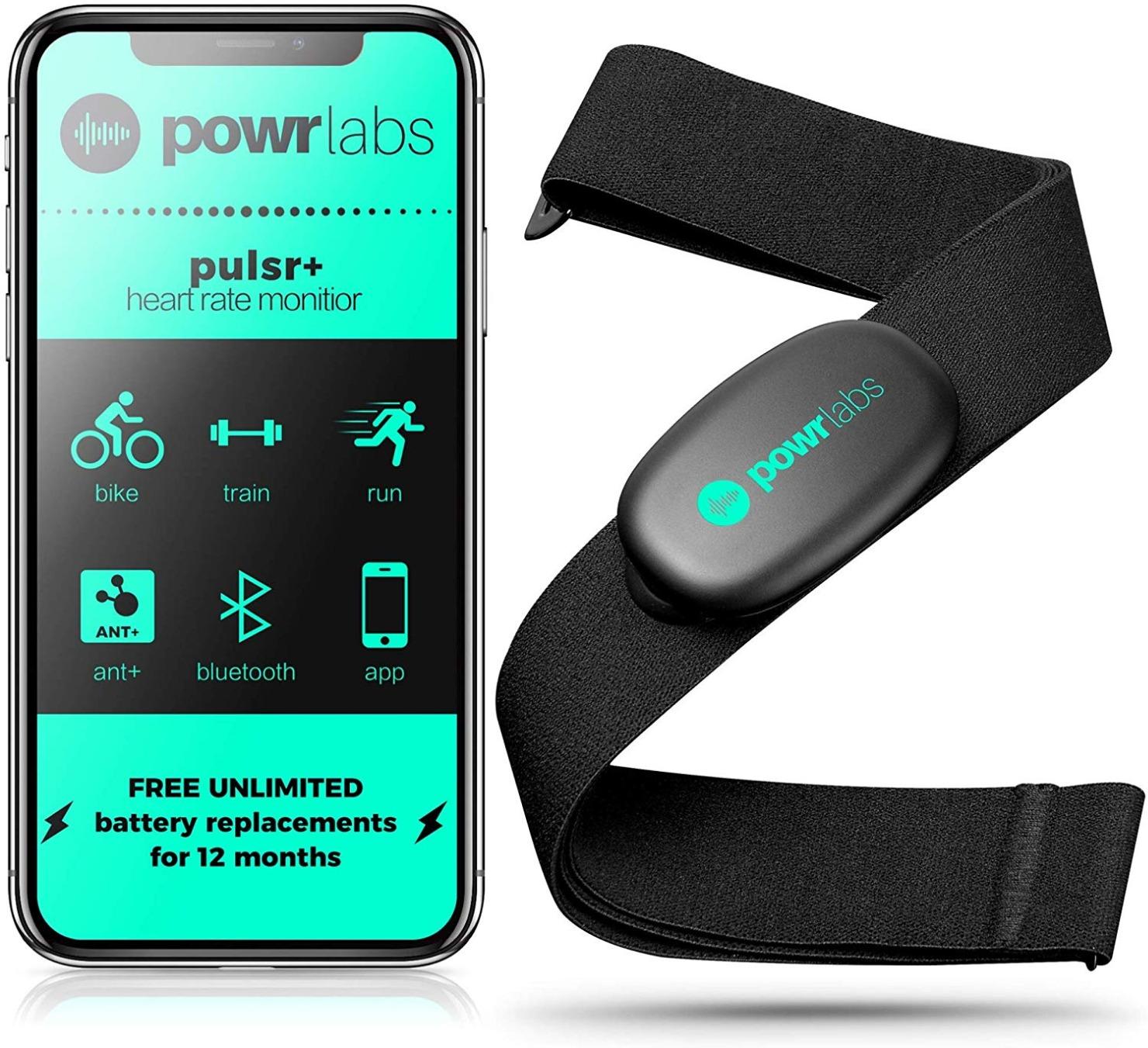 Powr Labs Bluetooth and ANT+ Heart Rate Monitor Chest Strap customer photo 2