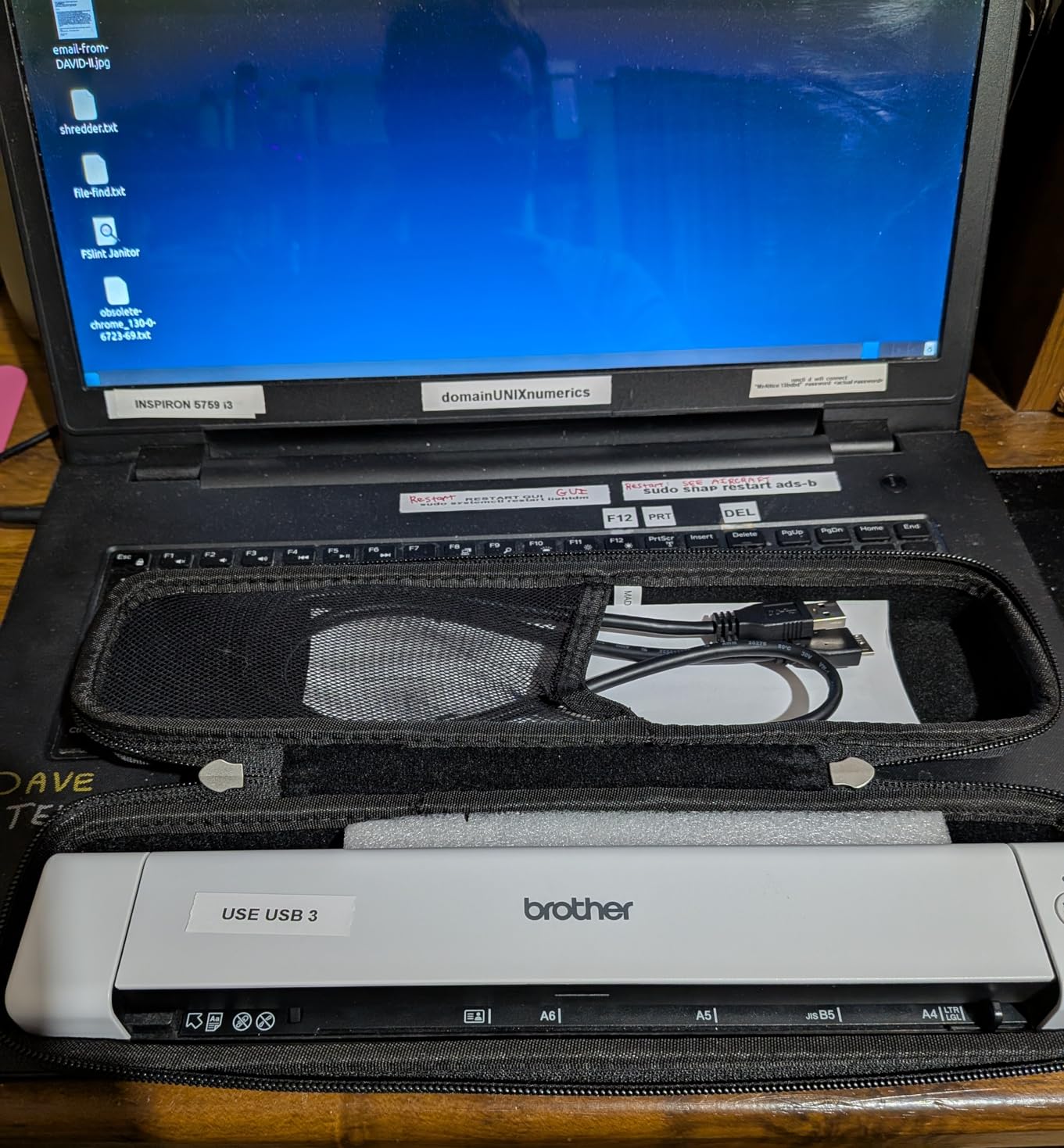 Brother DS-640 Compact Mobile Document Scanner (Model: DS640) customer photo 2