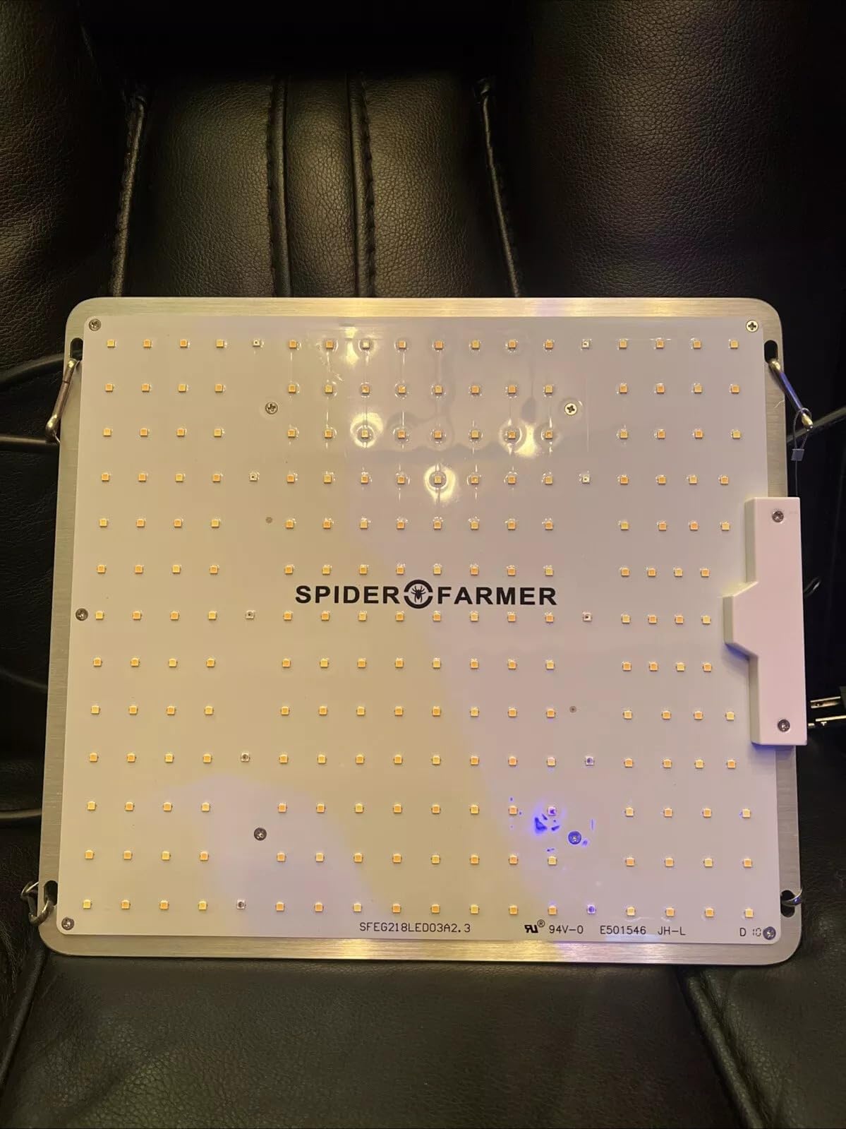 Spider Farmer Upgraded SF1000D 100W LED Grow Light, Dimmable & Full Spectrum, New-Gen High-Performance Diodes & Enhanced PPFD for Indoor Plants Veg/Bloom, Hanging Growing Lamp in 2x2 Grow Tent customer photo 1
