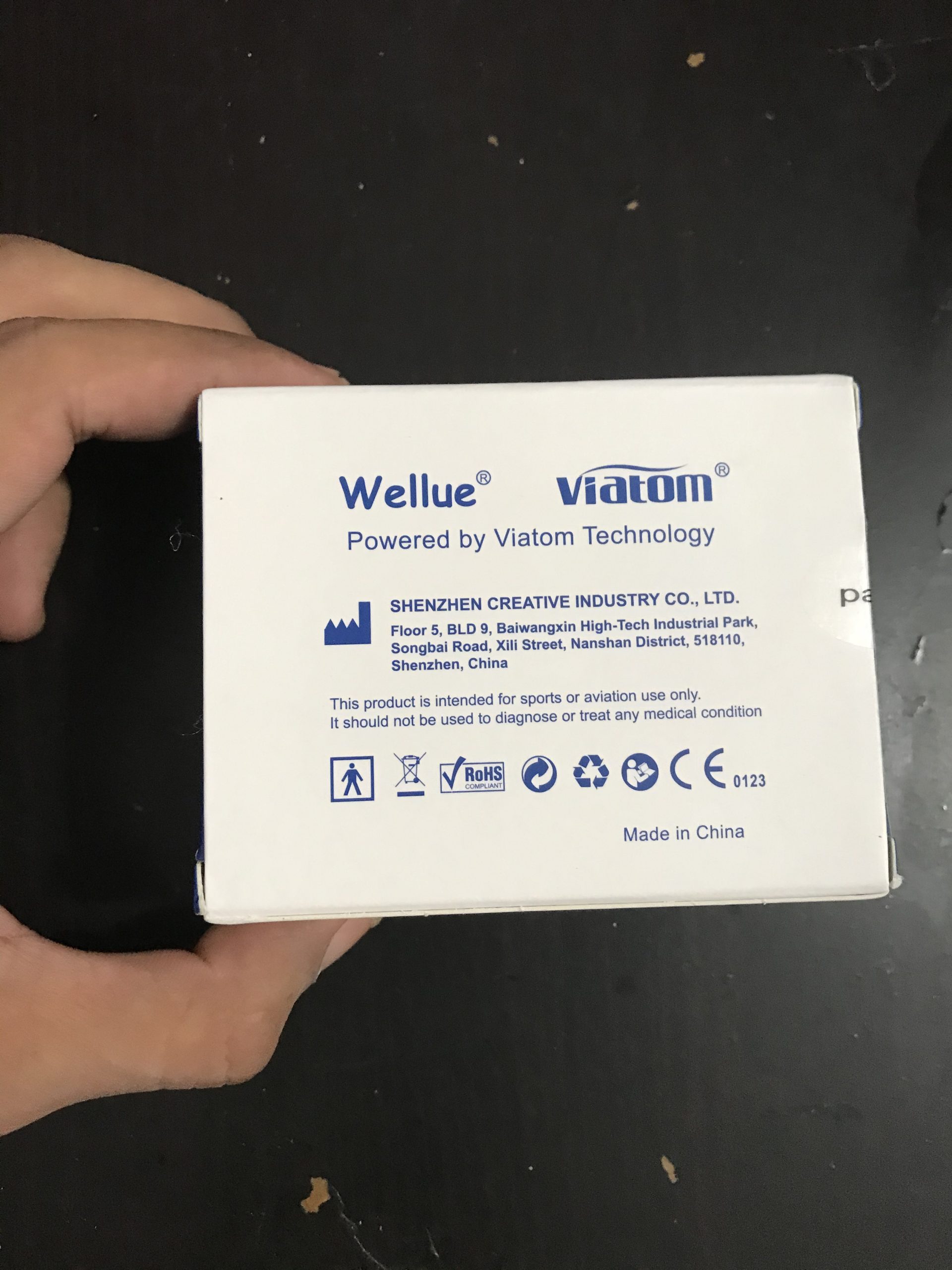 Wellue Fingertip Pulse Oximeter, Blood Oxygen Saturation Monitor with Batteries, Carry Bag & Lanyard for Wellness Use customer photo 2