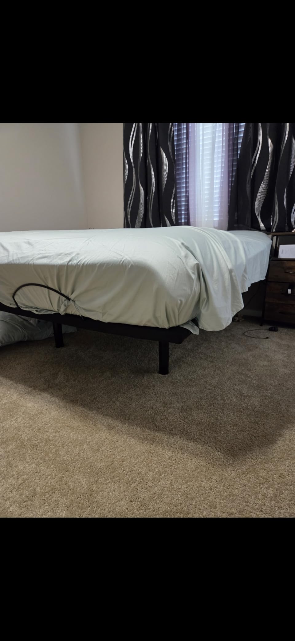 Serta ThermaGel Cooling, Pressure-Relieving Memory Foam Mattress Topper, 3 Inch, Twin Blue customer photo 1