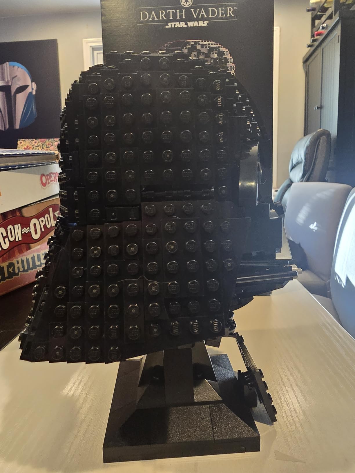 LEGO Star Wars Darth Vader Helmet Building Set for Adults - Collectible Model Kit for Men & Women, Ages 18+ Years - Gifts for Christmas for Men & Women - 75304 customer photo 1