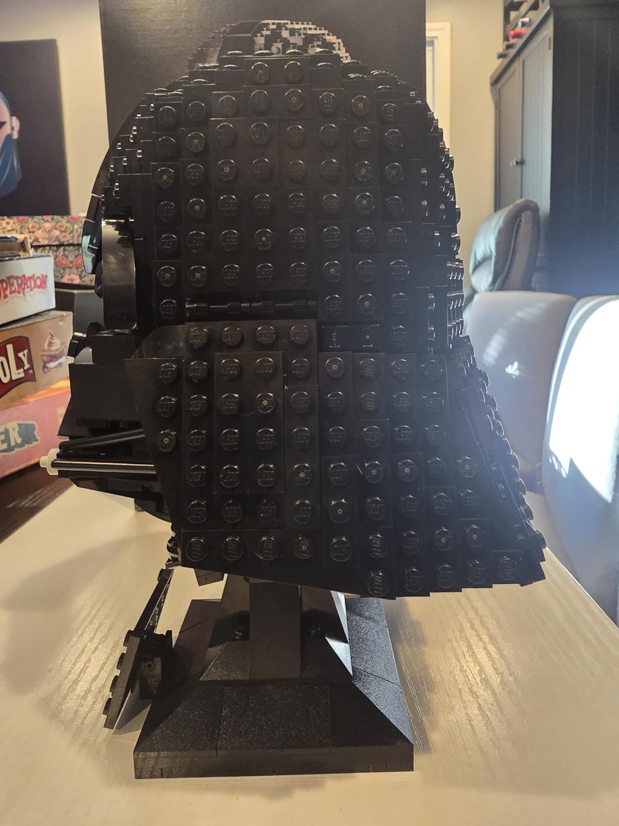 LEGO Star Wars Darth Vader Helmet Building Set for Adults - Collectible Model Kit for Men & Women, Ages 18+ Years - Gifts for Christmas for Men & Women - 75304 customer photo 2