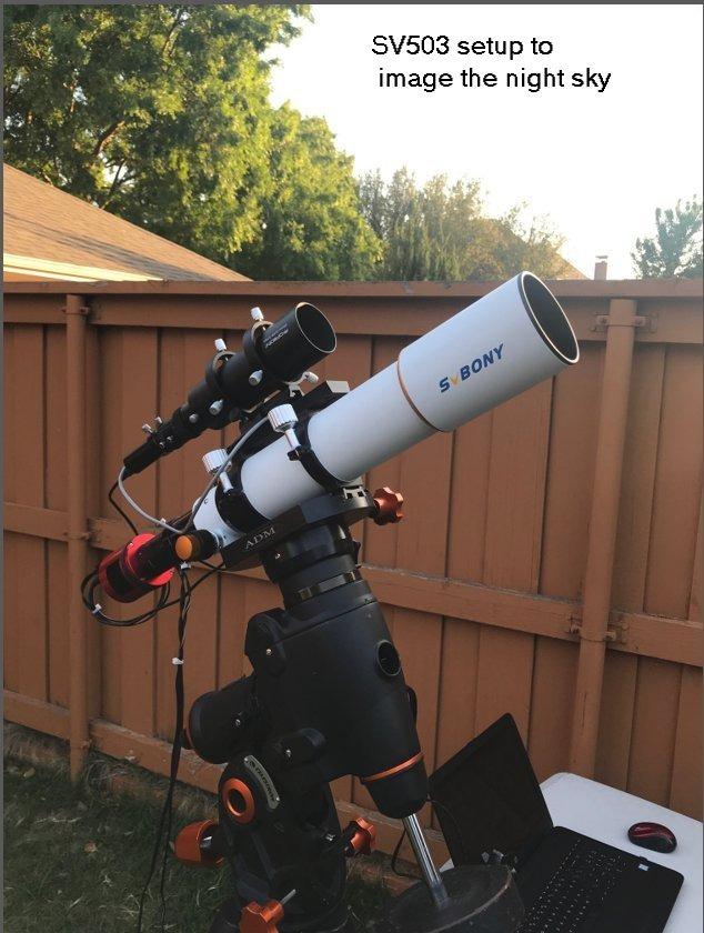 SVBONY SV503 Telescope, 102mm F7 Extra Low Dispersion Achromatic Refractor OTA, Dual-Speed Focuser, Refractor Telescope for Planets Deep Sky Astrophotography & Visual Observation customer photo 2