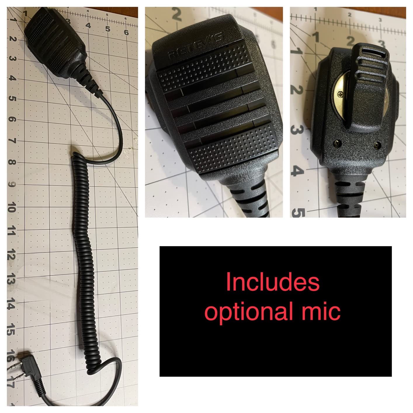 Retevis RB29 2 Way Radio Long Range, FRS Two Way Radios with Shoulder Mic, Rugged Walkie Talkies for Worksite Construction Site Industrial, Waterproof Speaker Mic, Durable Body, Strong Signal, 4 Pack customer photo 2
