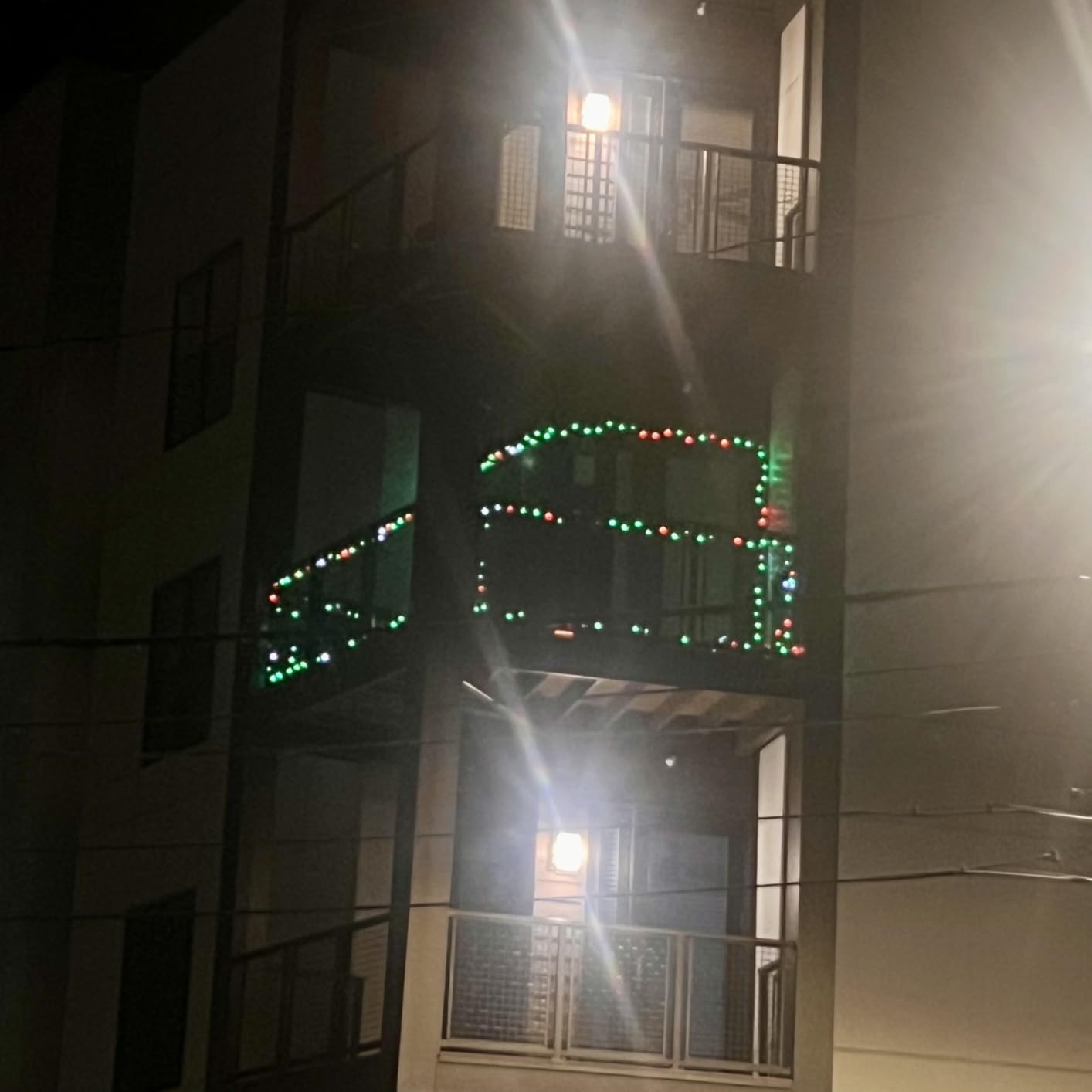 Dazzle Bright 300 LED Christmas String Lights, 100 FT Connectable Waterproof String Lights Green Wire with 8 Modes, Christmas Decorations for Indoor Outdoor Xmas Party Yard Garden (Multi Colored) customer photo 2