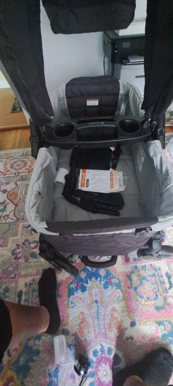 Baby Trend Expedition 2-in-1 Push/Pull Wagon with Canopy, Liberty Midnight | Choose Between Car Seat Adapter or Built-In Seating for 2 Children customer photo 2