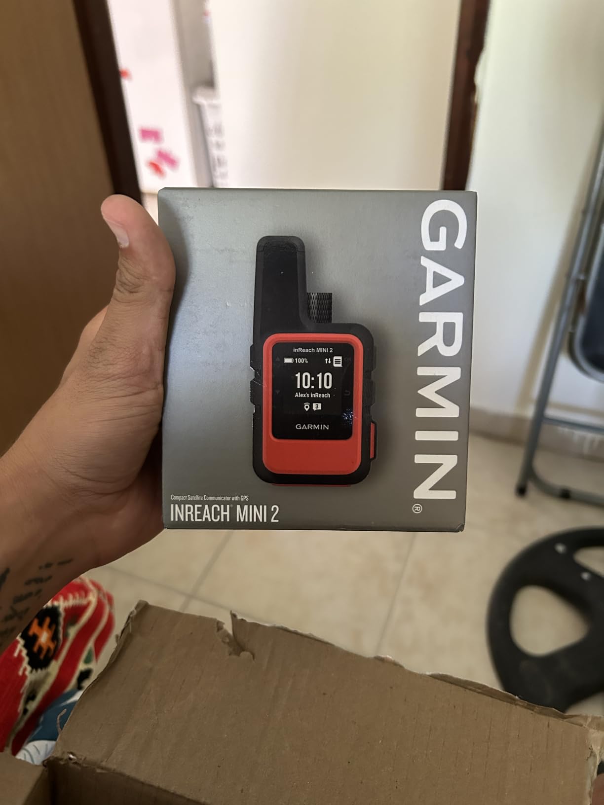 inReach Mini 2, Satellite Communicator, Orange | SOS Satellite Communicator with Navigation, Two-Way Messaging Beyond Cell Service, 24/7 Garmin Response customer photo 1