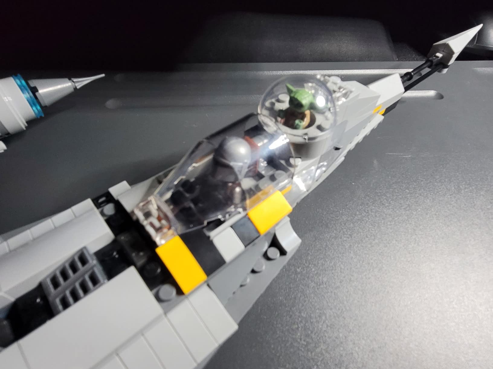 Star Wars The Mandalorian's N-1 Starfighter 75325 Building Set - The Book of Boba Fett, Featuring Baby Yoda Grogu and Droid Toy Figures, Birthday Gift idea for Kids customer photo 2