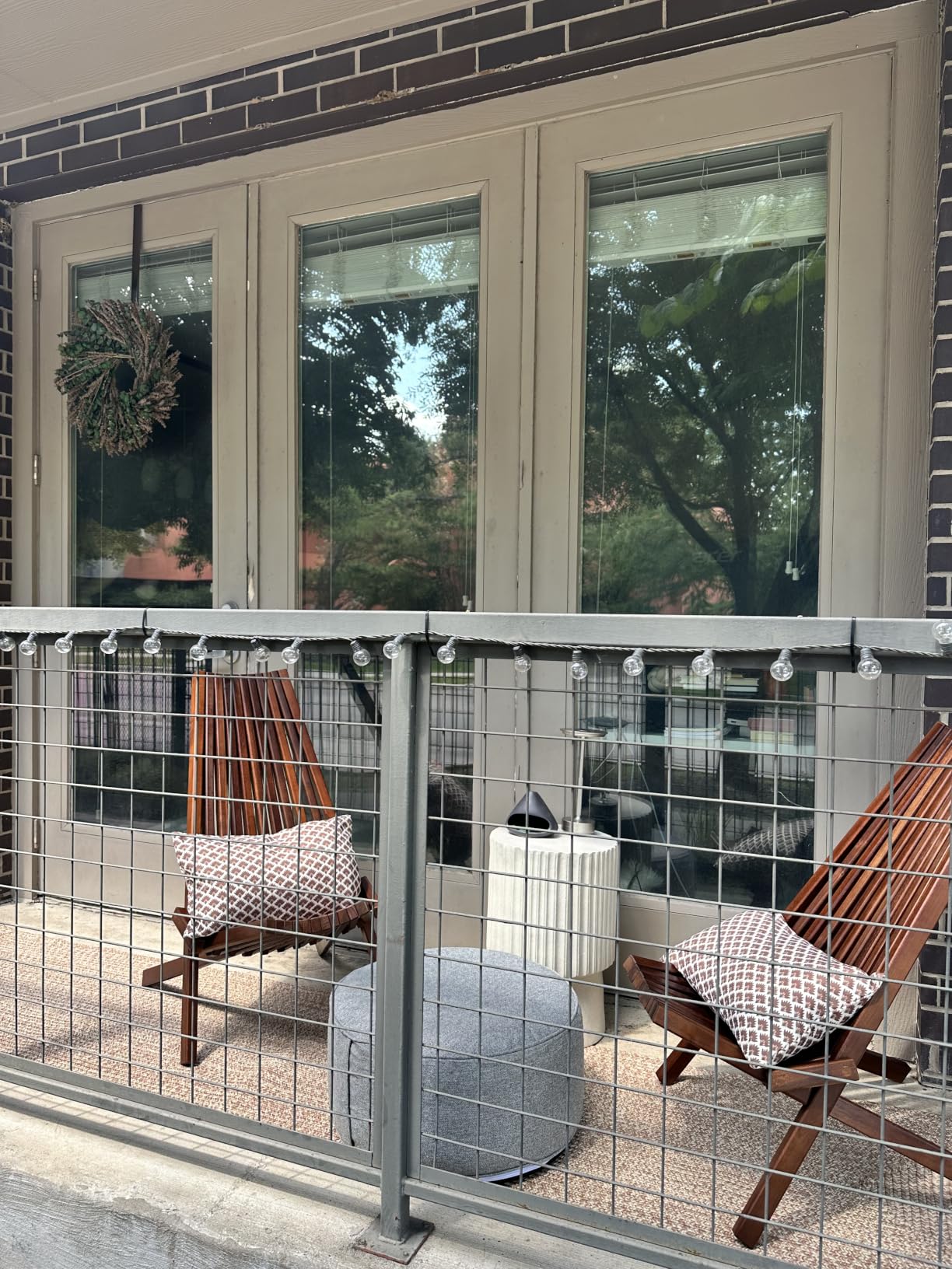 Wooden Folding Tamarack Chairs, FSC Certified Acacia Low Profile Adirondack Chairs, Wood Folding Chair for Outdoor, Patio, Porch, Pool, Backyard, Garden, Balcony and Deck - Chestnut customer photo 1