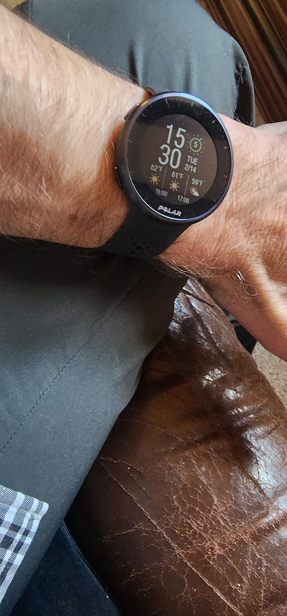 Polar Pacer Pro Advanced Ultra-Light GPS Fitness Tracker Smartwatch for Runners customer photo 1