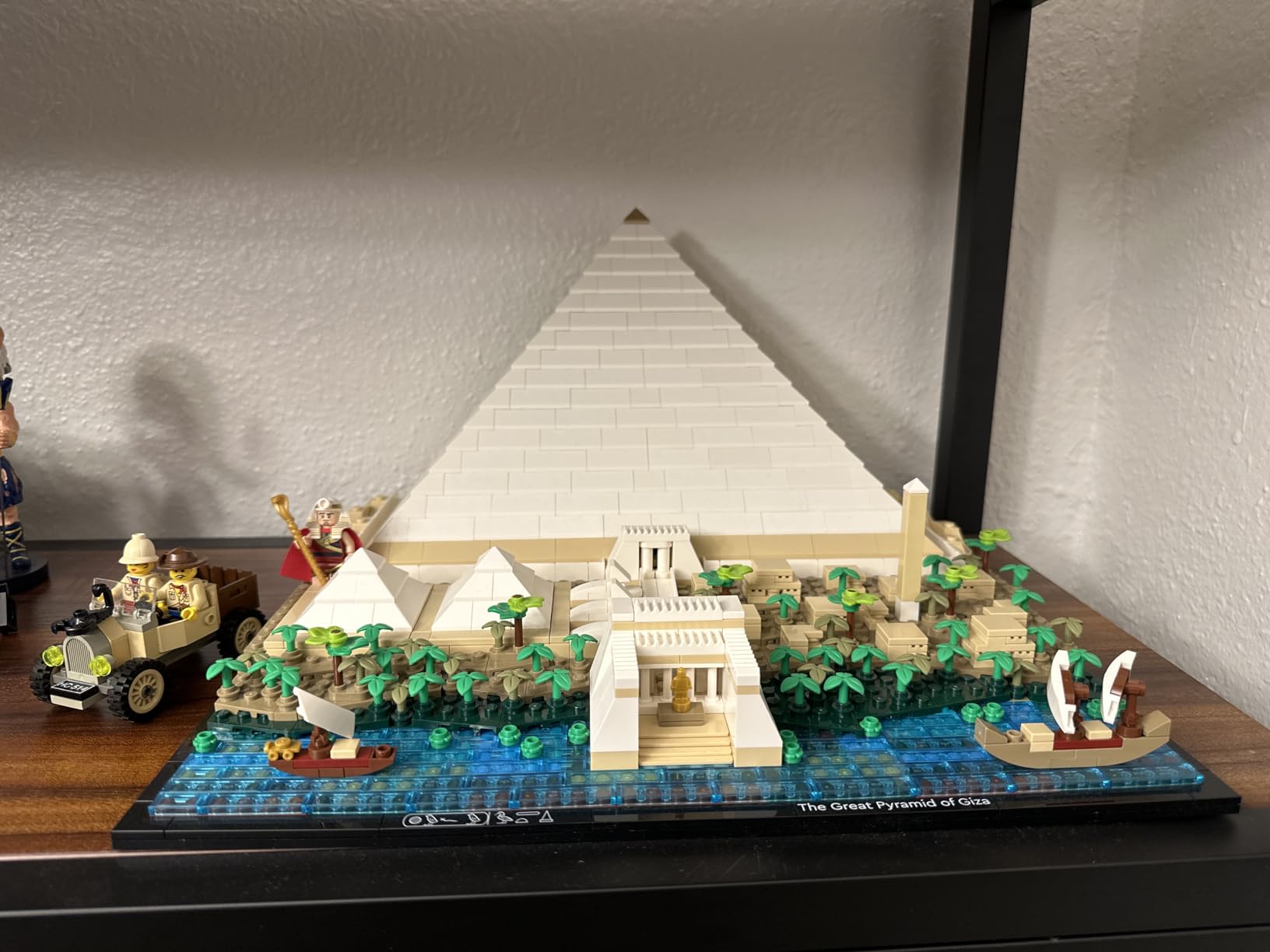LEGO Architecture Great Pyramid of Giza Set 21058, Home Décor Model Building Kit, Creative DIY Activity, Famous Landmarks Collection customer photo 2